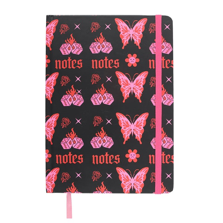 Flaming Butterfly A5 Notebook, image 2 of 5