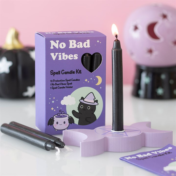 No Bad Vibes Spell Candle Kit, image 1 of 4