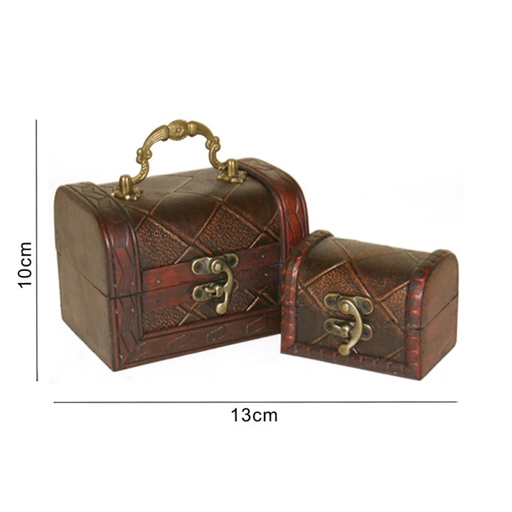 Set of 2 Diamond Chests, image 2 of 2