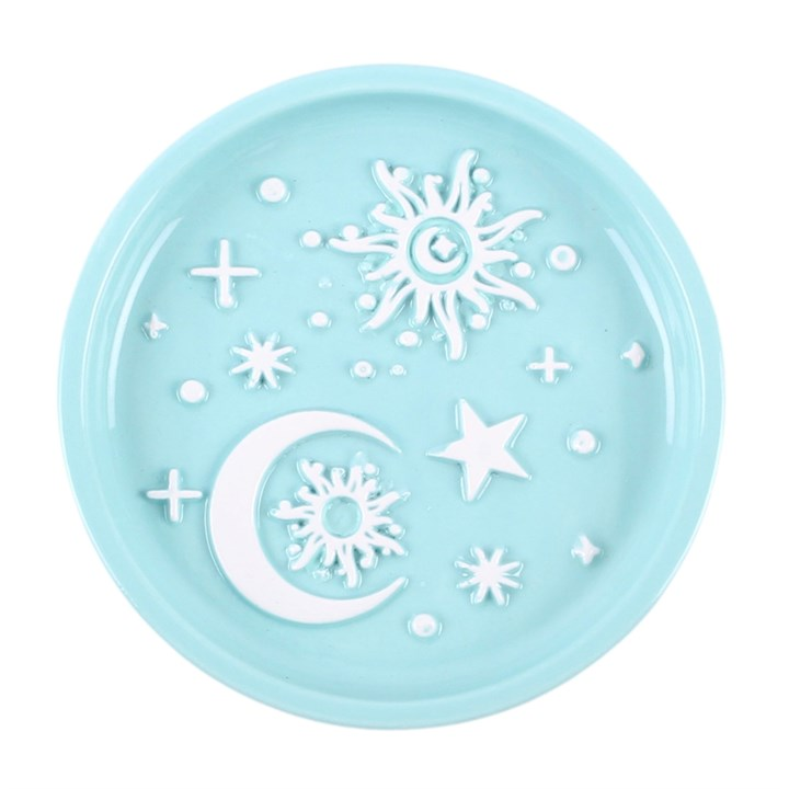 Blue Moon and Sun Trinket Dish, image 3 of 6