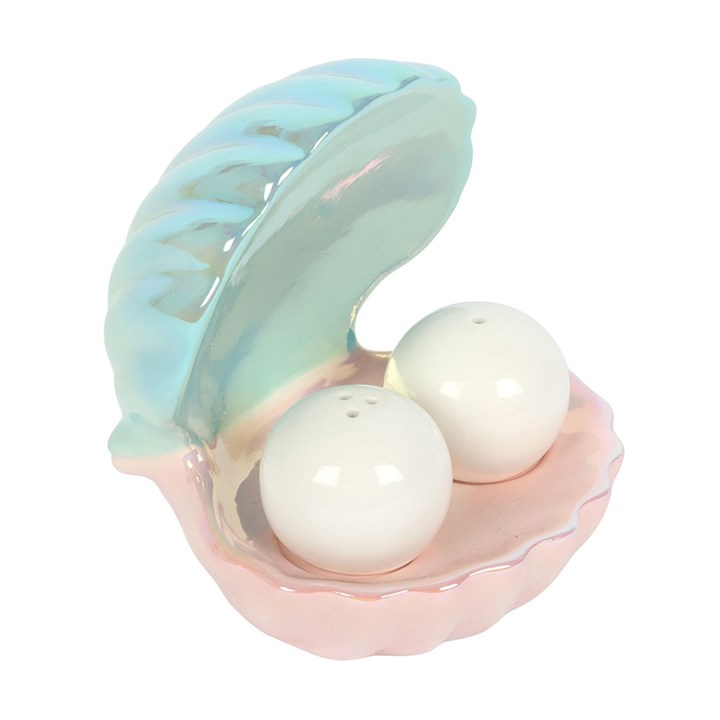 Clam Shell Salt and Pepper Shakers, image 4 of 7