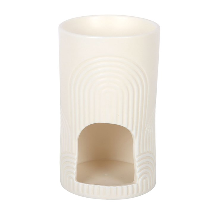 Embossed Arch Oil Burner and Wax Warmer, image 5 of 6