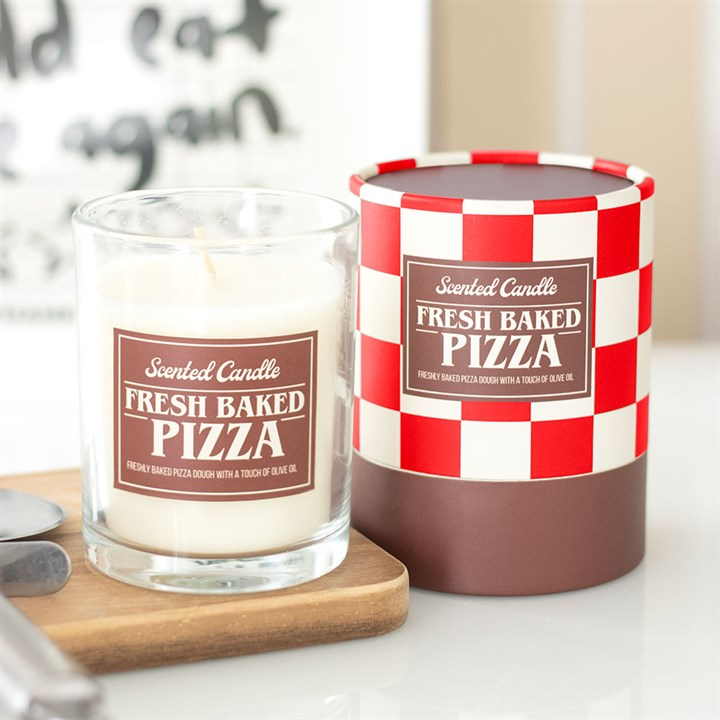 Fresh Baked Pizza Scented Candle, image 1 of 5