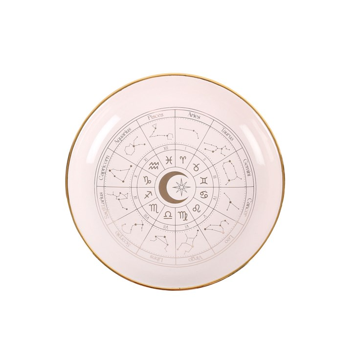 Off White Astrology Wheel Trinket Dish, image 2 of 4