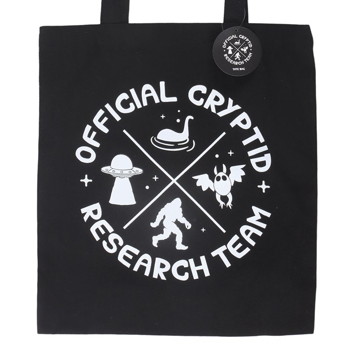 Cryptid Research Team Tote Bag, image 4 of 6