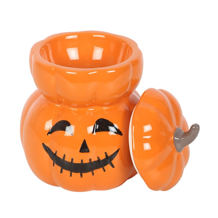 Stacked Pumpkin Oil Burner and Wax Warmer, image 3 of 5