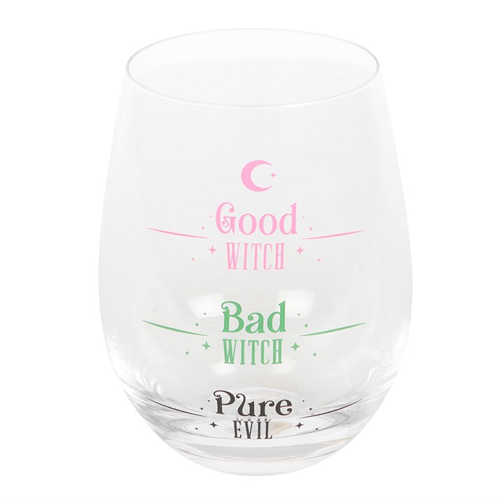 Good Witch, Bad Witch Stemless Glass, image 2 of 4