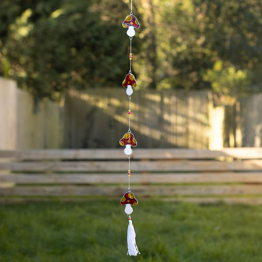 String of Mushroom Suncatchers, image 1 of 5