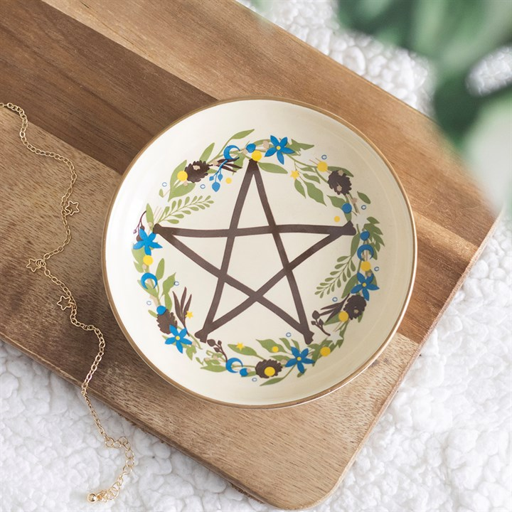 Solstice Wreath Trinket Dish, image 2 of 5