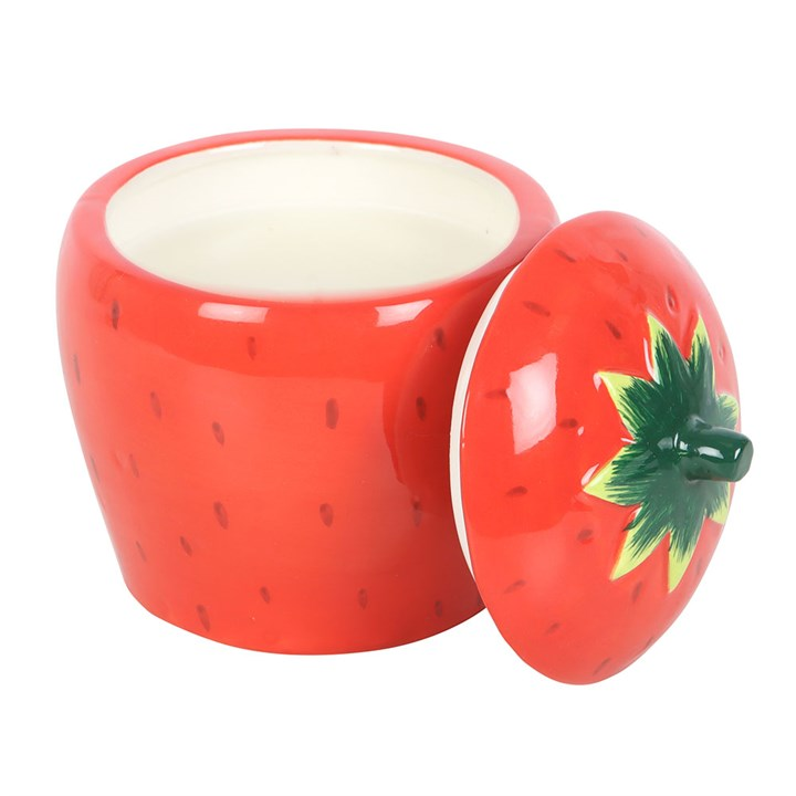 Strawberry Shaped Candle Jar, image 3 of 5