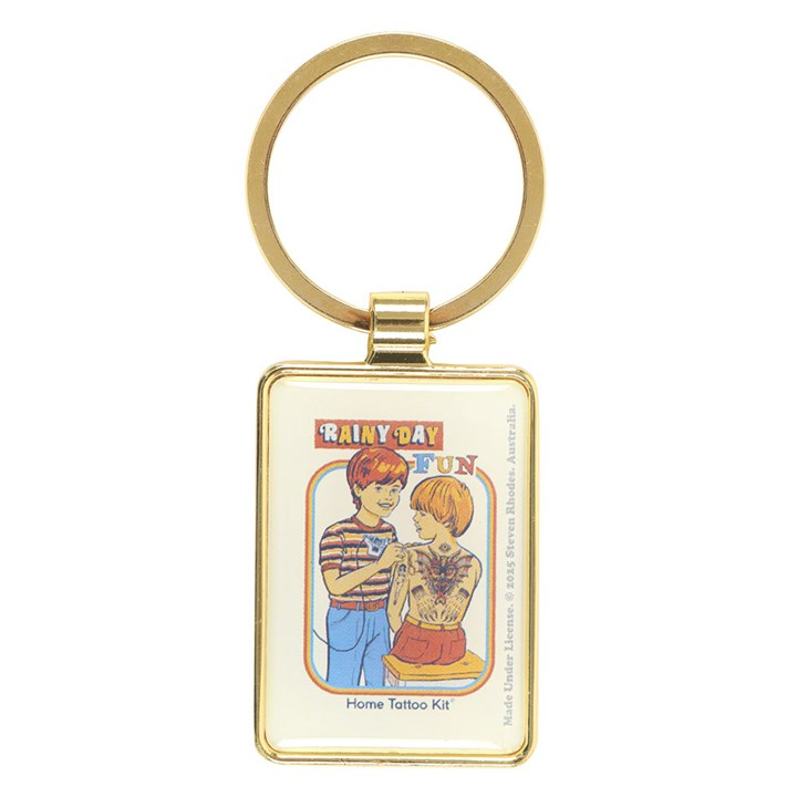 Rainy Day Fun Keyring by Steven Rhodes, image 3 of 6