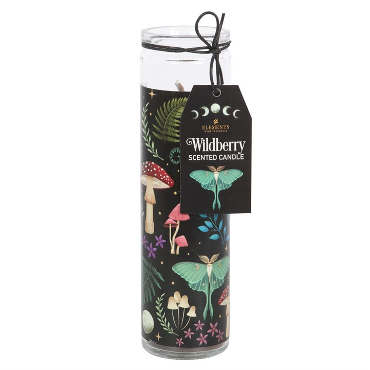 Dark Forest Wildberry Tube Candle, image 2 of 5