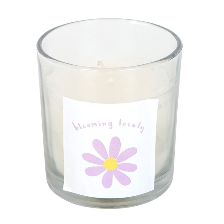 Blooming Lovely Daisy Wildflower Candle, image 3 of 5