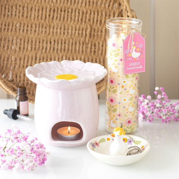 Pink Daisy Oil Burner, image 5 of 5