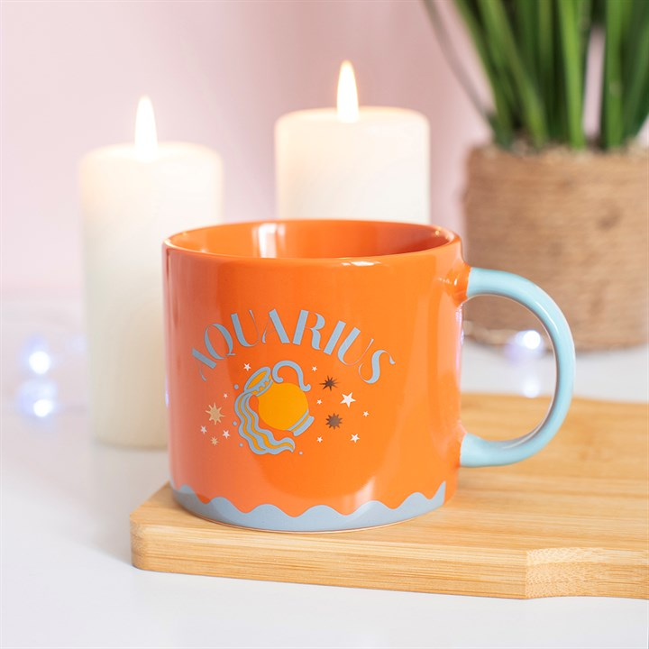 Zodiac Zest Aquarius Mug, image 1 of 5