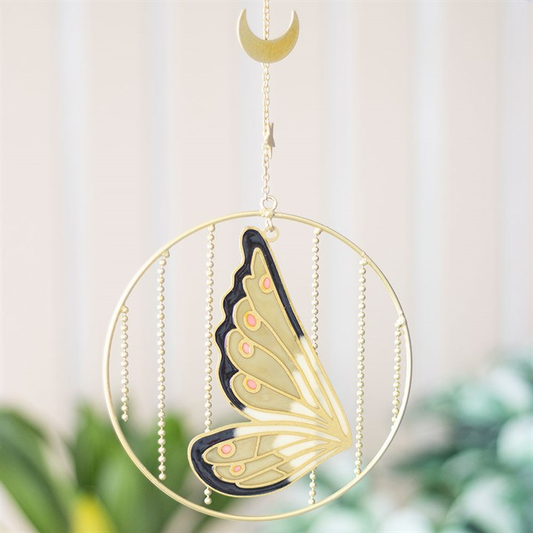 Green Fairy Wing Hanging Decoration, image 1 of 4