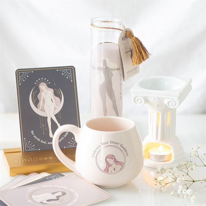 Goddess Energy Affirmation Cards with Wooden Stand, image 6 of 6