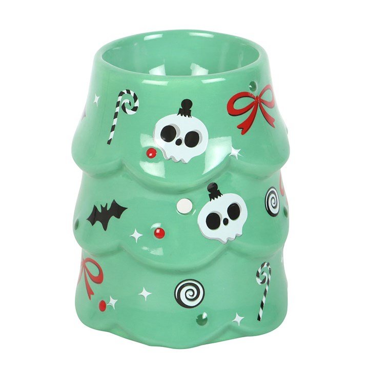 Creepy Christmas Tree Oil Burner and Wax Warmer, image 2 of 5