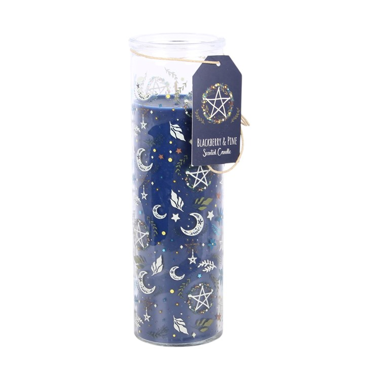 Solstice Spell Print Blackberry & Pine Tube Candle, image 3 of 5