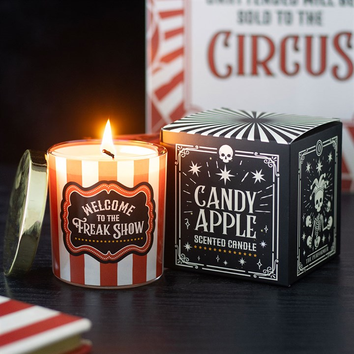 Freak Show Candy Apple Candle, image 1 of 6