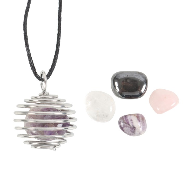 Build Your Own Crystal Necklace Kit, image 3 of 4