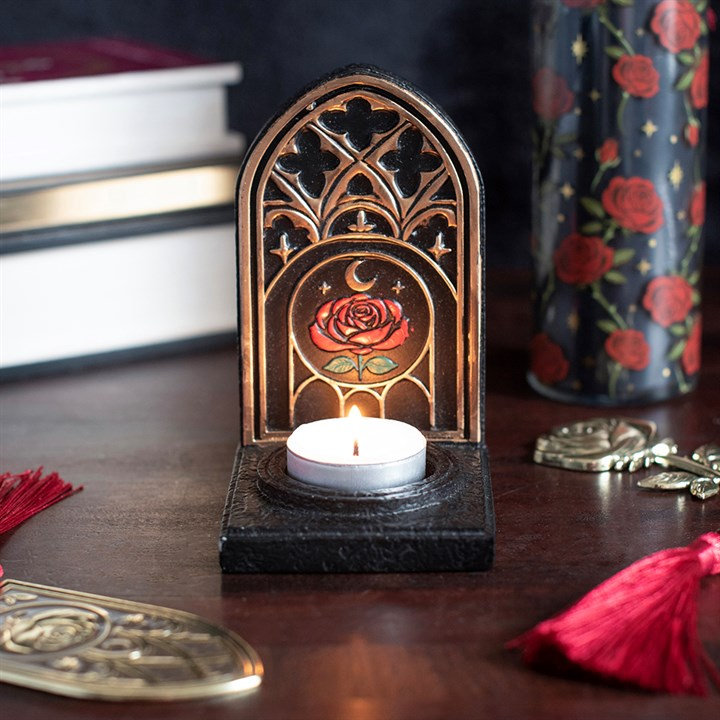 Gothic Rose Cathedral Arch Altar, image 2 of 5
