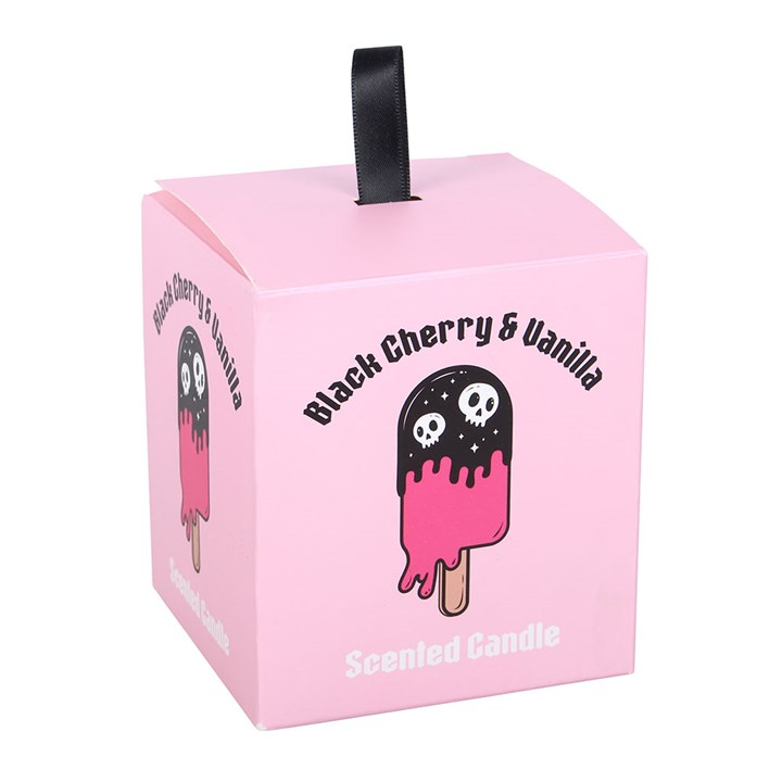 Black Cherry & Vanilla Scented Candle, image 5 of 6
