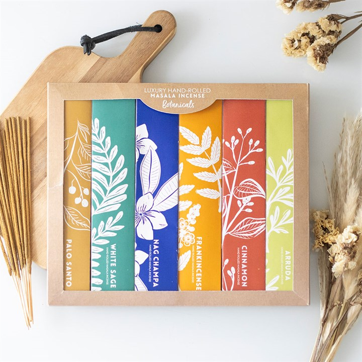 Exotic Botanical Masala Incense Stick Variety Set, image 1 of 4