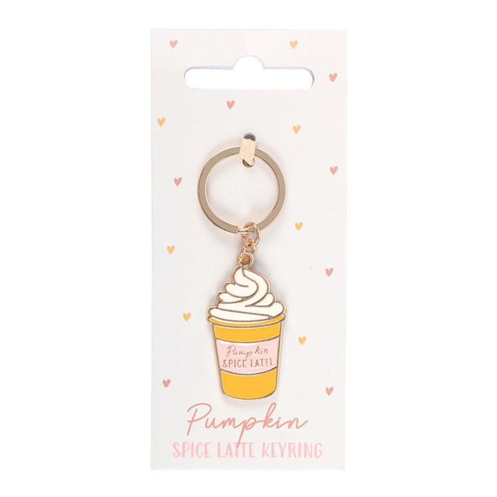 Pumpkin Spice Latte Keyring, image 2 of 5