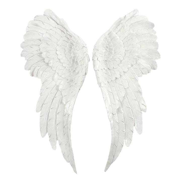 Pair of Large Glitter Angel Wings, image 1 of 3