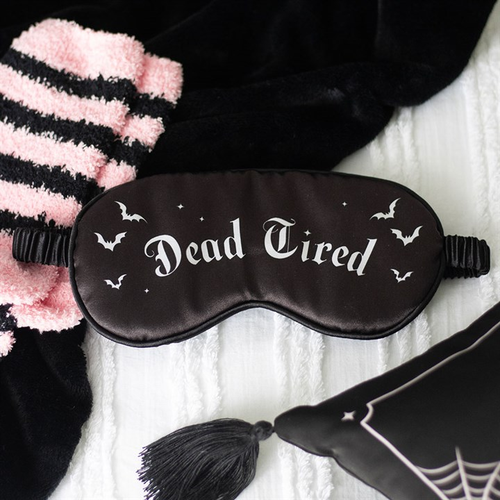 Dead Tired Satin Sleep Mask, image 1 of 4