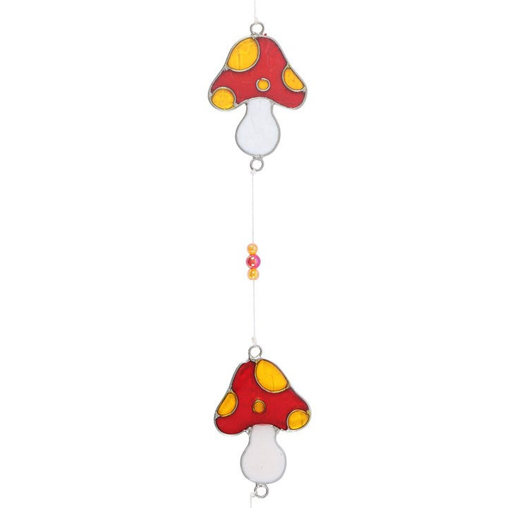 String of Mushroom Suncatchers, image 4 of 5