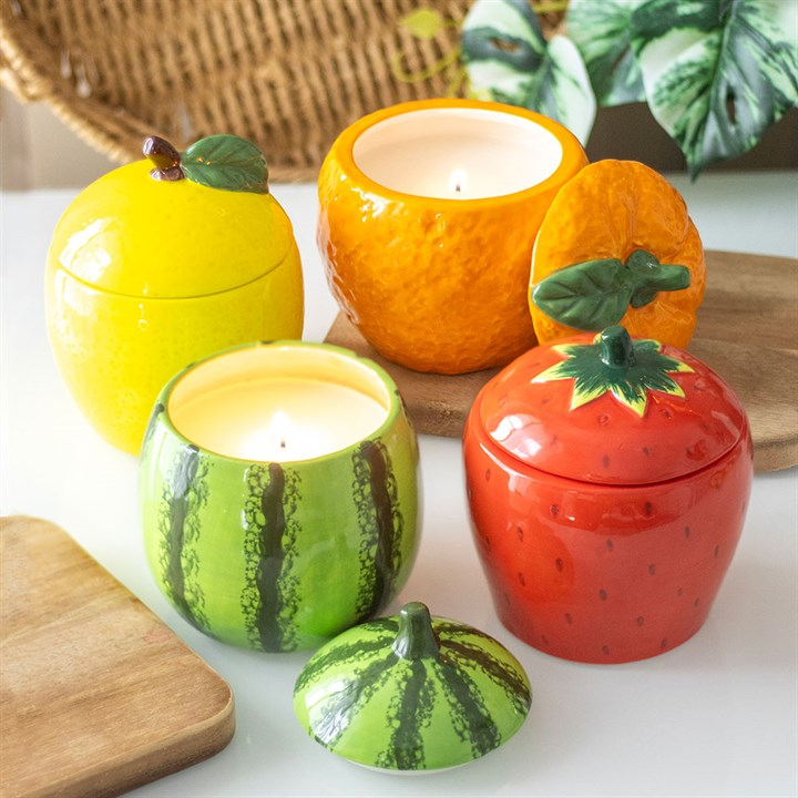 Strawberry Shaped Candle Jar, image 5 of 5