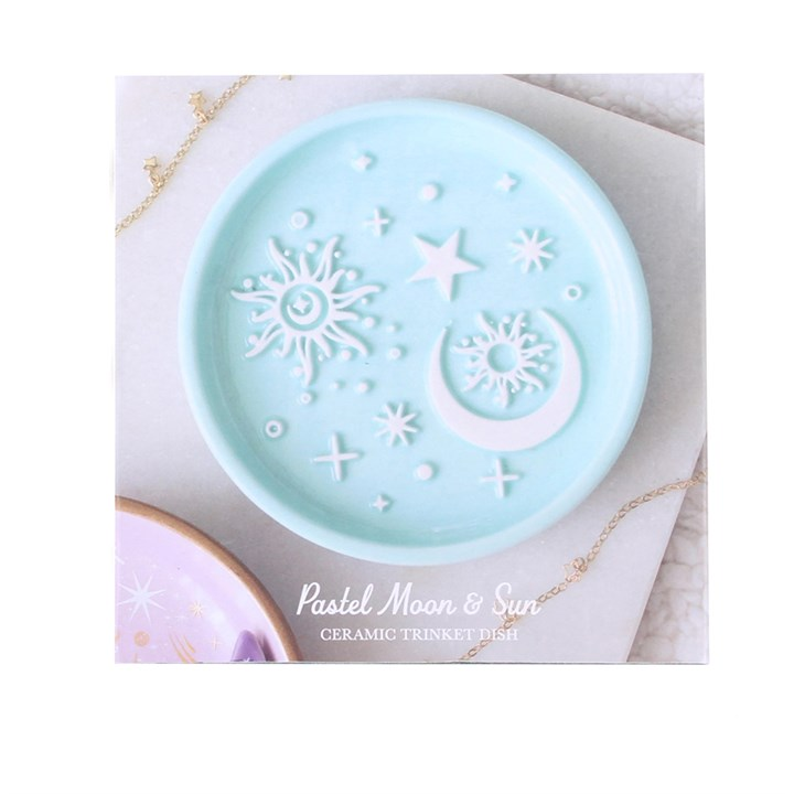 Blue Moon and Sun Trinket Dish, image 6 of 6