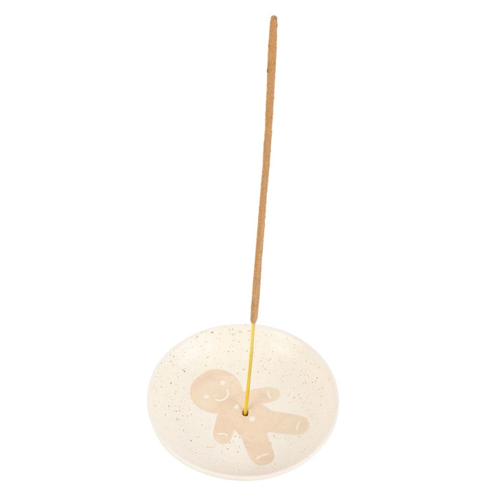 Gingerbread Man Incense Stick Holder, image 2 of 4