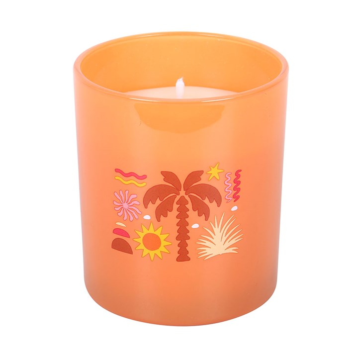 Ibiza Sunrise Apricot & Neroli Scented Candle, image 4 of 6