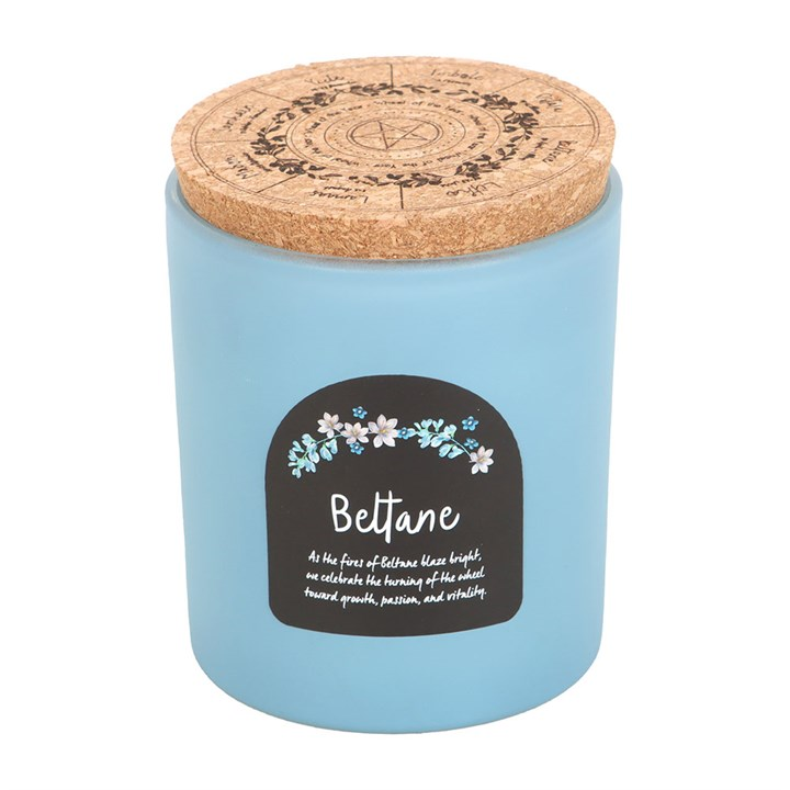 Beltane Orange Blossom Wheel of the Year Candle, image 2 of 5