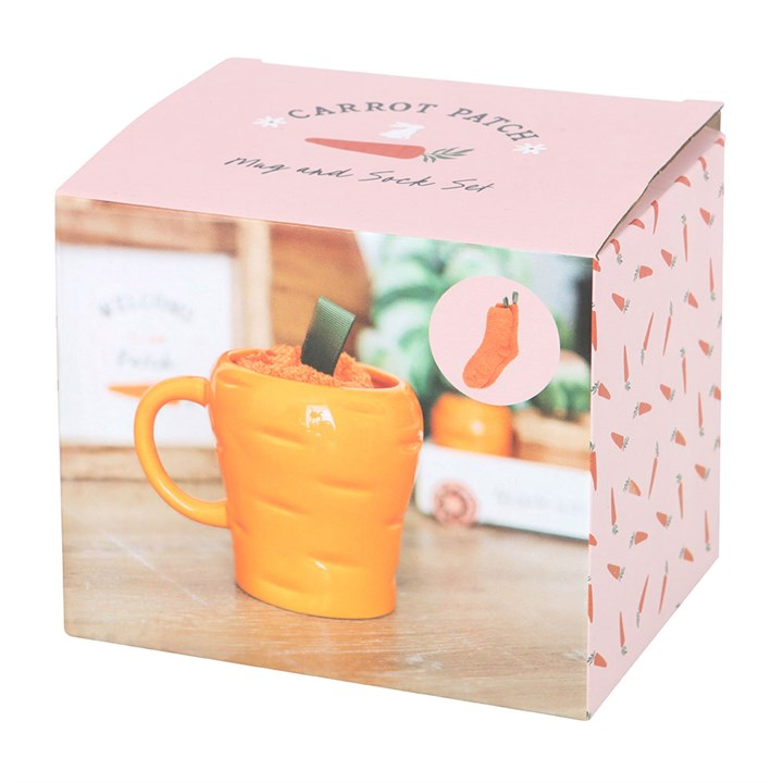 Carrot Shaped Mug and Socks Set, image 5 of 6