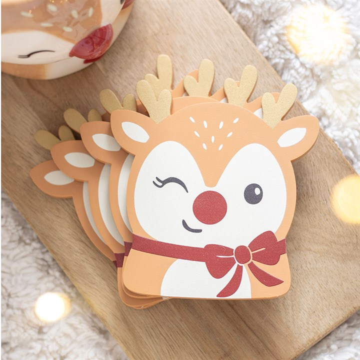 Ruby the Reindeer Coaster Set, image 2 of 5
