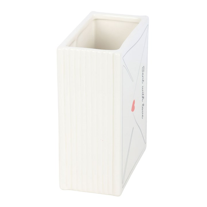 Love Letter Valentine's Day Flower Vase, image 4 of 6