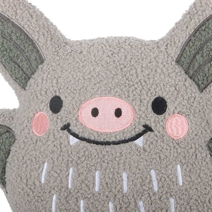 Cute Bat Boucle Cushion, image 4 of 5