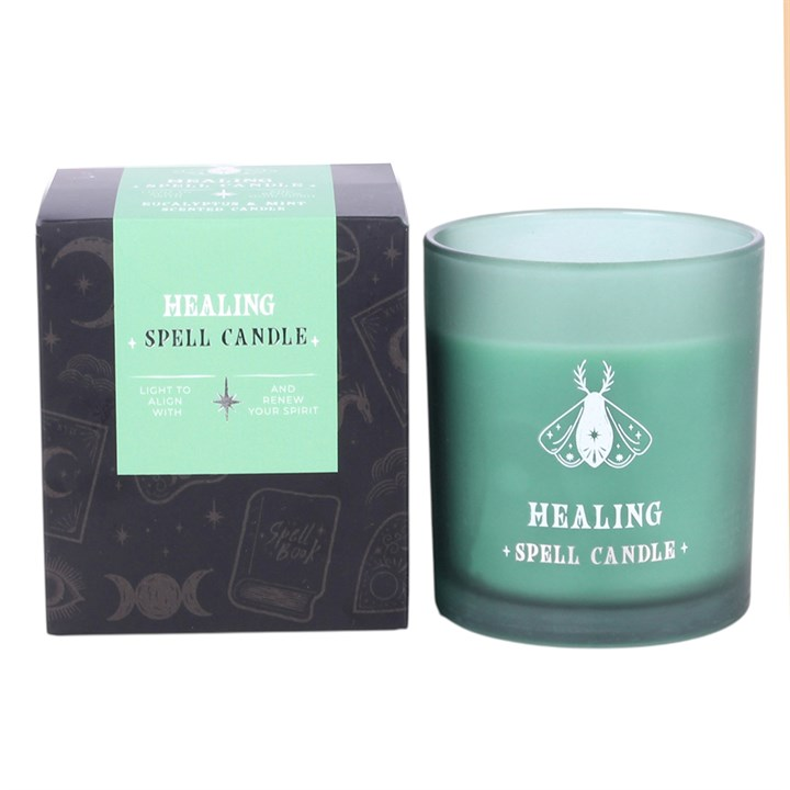 Healing Eucalyptus Mint Scented Candle, image 3 of 6