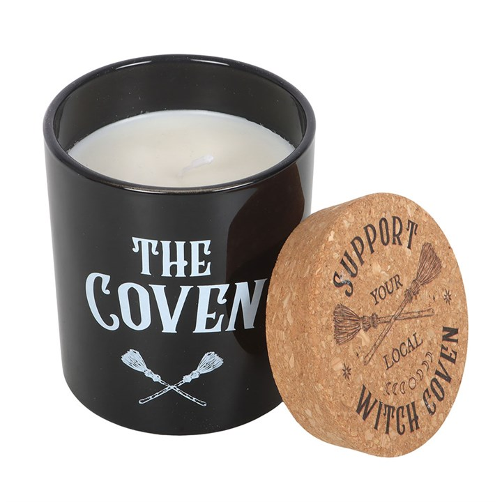 The Coven Black Fig Scented Glass Candle, image 4 of 5