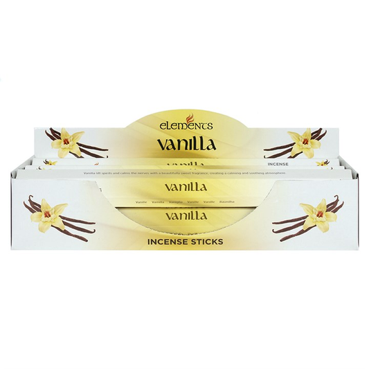 Set of 6 Packets of Elements Vanilla Incense Sticks, image 1 of 2