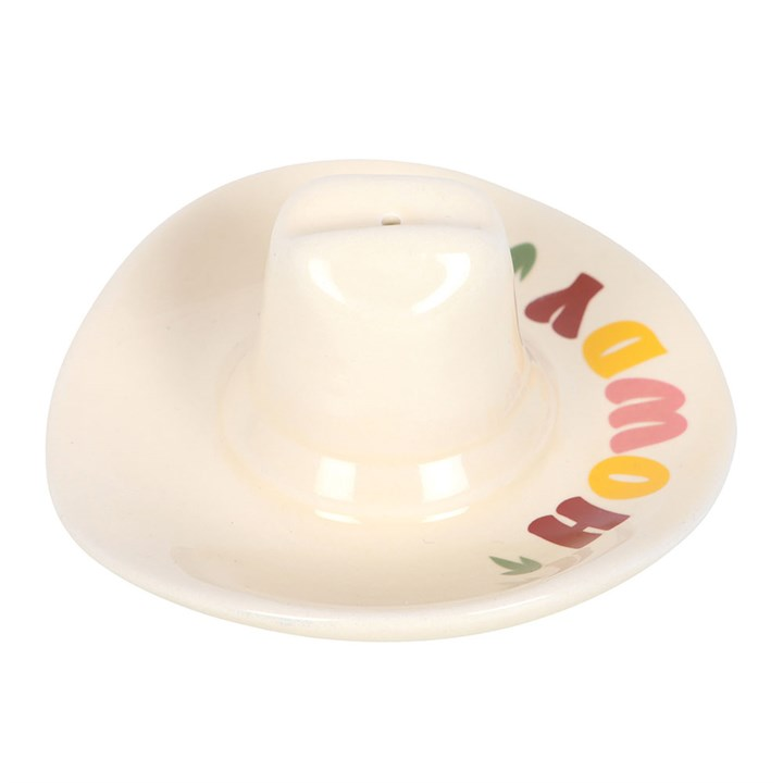 Howdy Cowboy Hat Incense Stick Holder, image 4 of 6