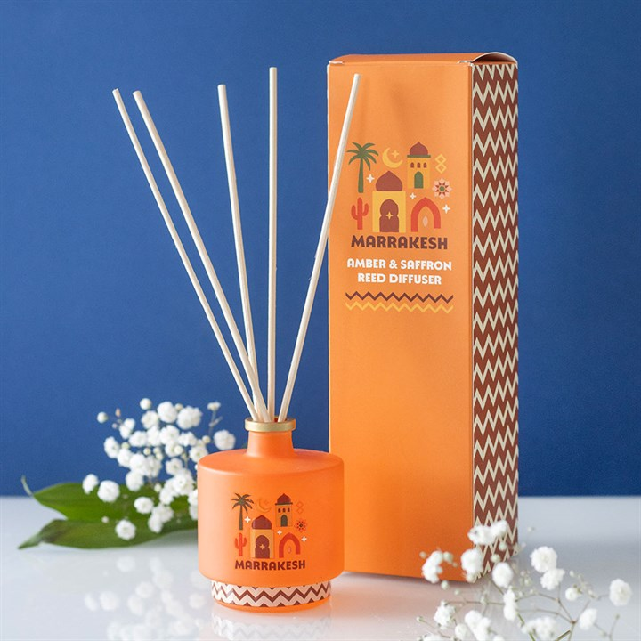 Marrakesh Amber & Saffron Reed Diffuser, image 2 of 6