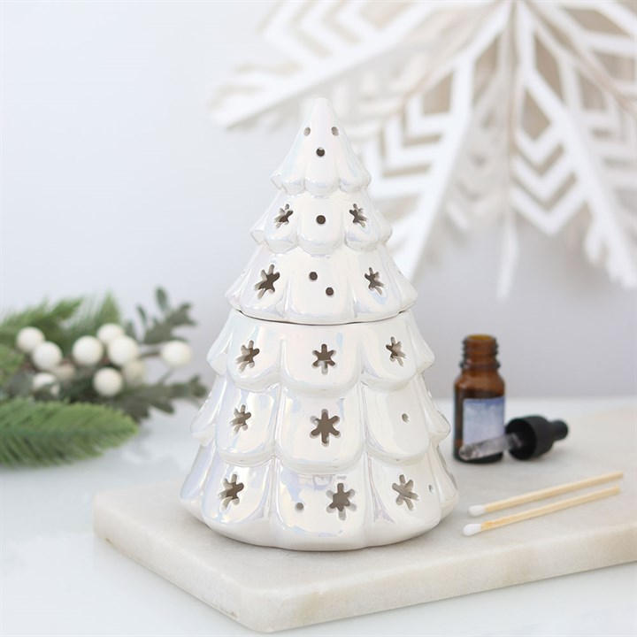 Iridescent Fir Tree Oil Burner, image 1 of 7