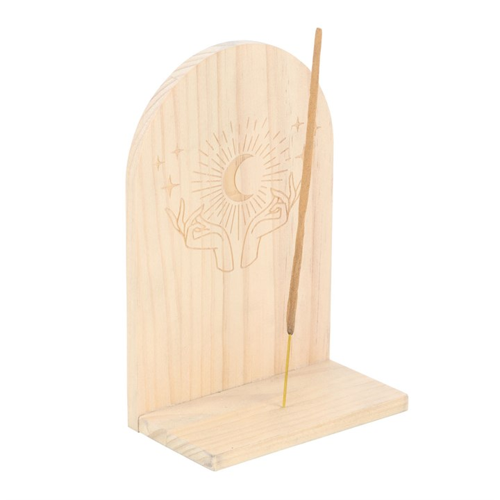 Natural Mystical Hands Incense Holder Shelf, image 2 of 6