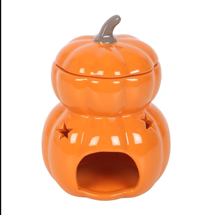 Stacked Pumpkin Oil Burner and Wax Warmer, image 5 of 5