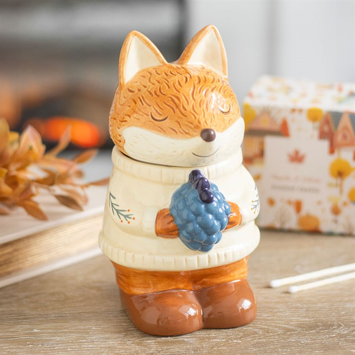 Flynn Fox Oil Burner and Wax Warmer, image 2 of 7
